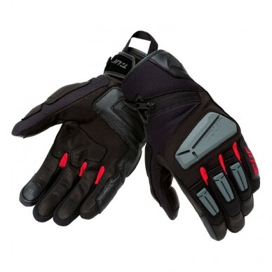 GUANTI G-FOUR BLACK-RED, 2XL