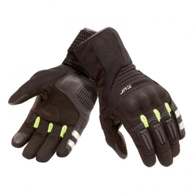 Pirštinės TR-P HYDROSCUD® Black/Yellow Fluo, L